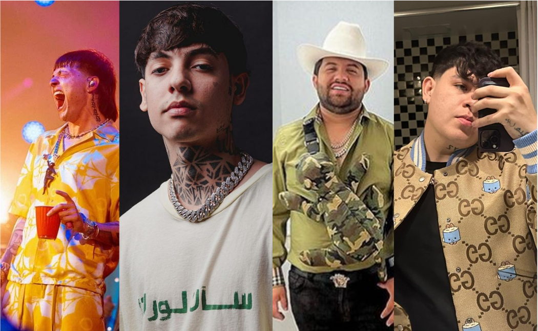 Artistas que ya no cantarán corridos tumbados tras prohibiciones en varios estados