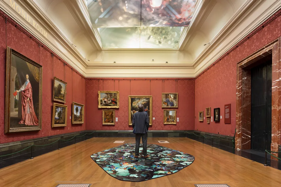 Bulk-Everlasting-Colour-in-Pentimenti-The-Corrections-Room-31-of-the-National-Gallery-2023_-textile-©-Celine-Condorelli