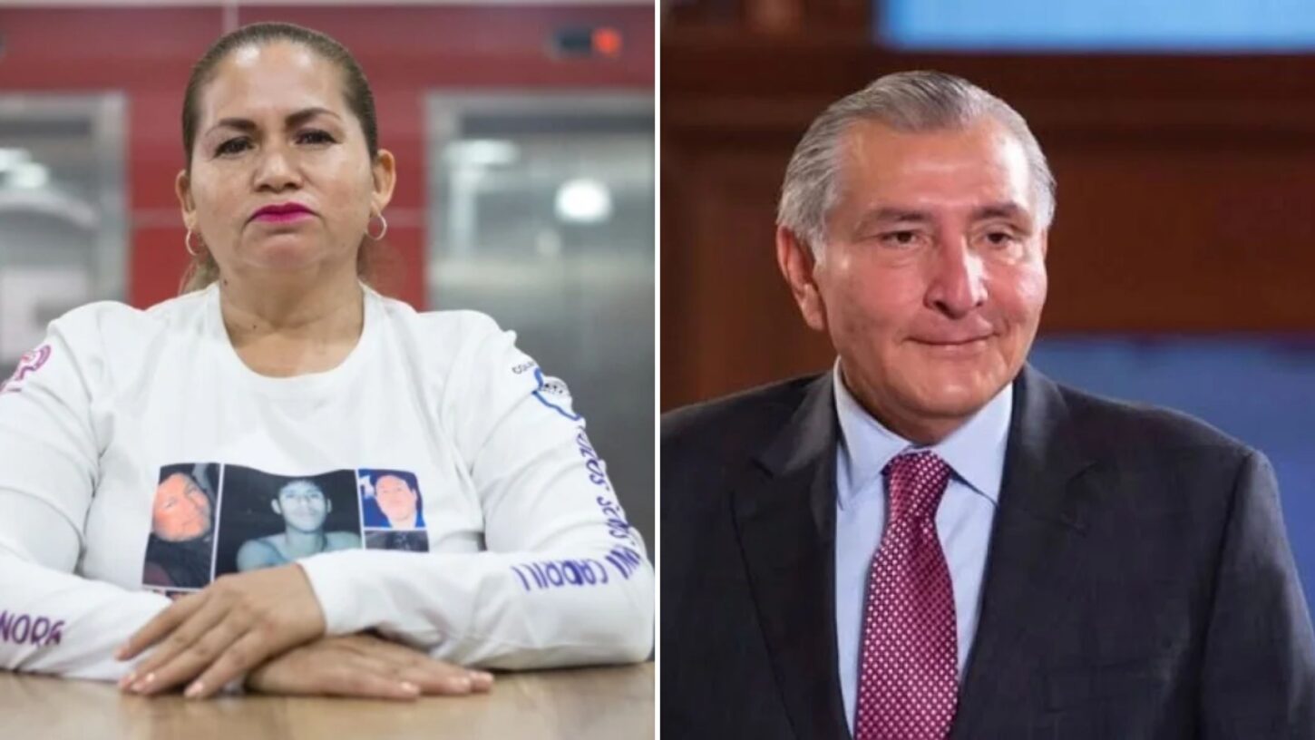 Ceci Flores denuncia que Adán Augusto le ofreció seguridad a cambio de dejar de buscar a sus hijos