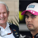 Checo es buena opción para Cadillac sí olvida la presión de Verstappen- Helmut Marko
