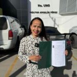Olivia Aguirre registró ante Notario su plan de trabajo como Ministra de la Suprema Corte y reta a los demás candidatos a hacer lo mismo