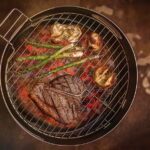 Tramontina Churrasco – Grill a Carbón TCP-400 de Acero Inoxidable