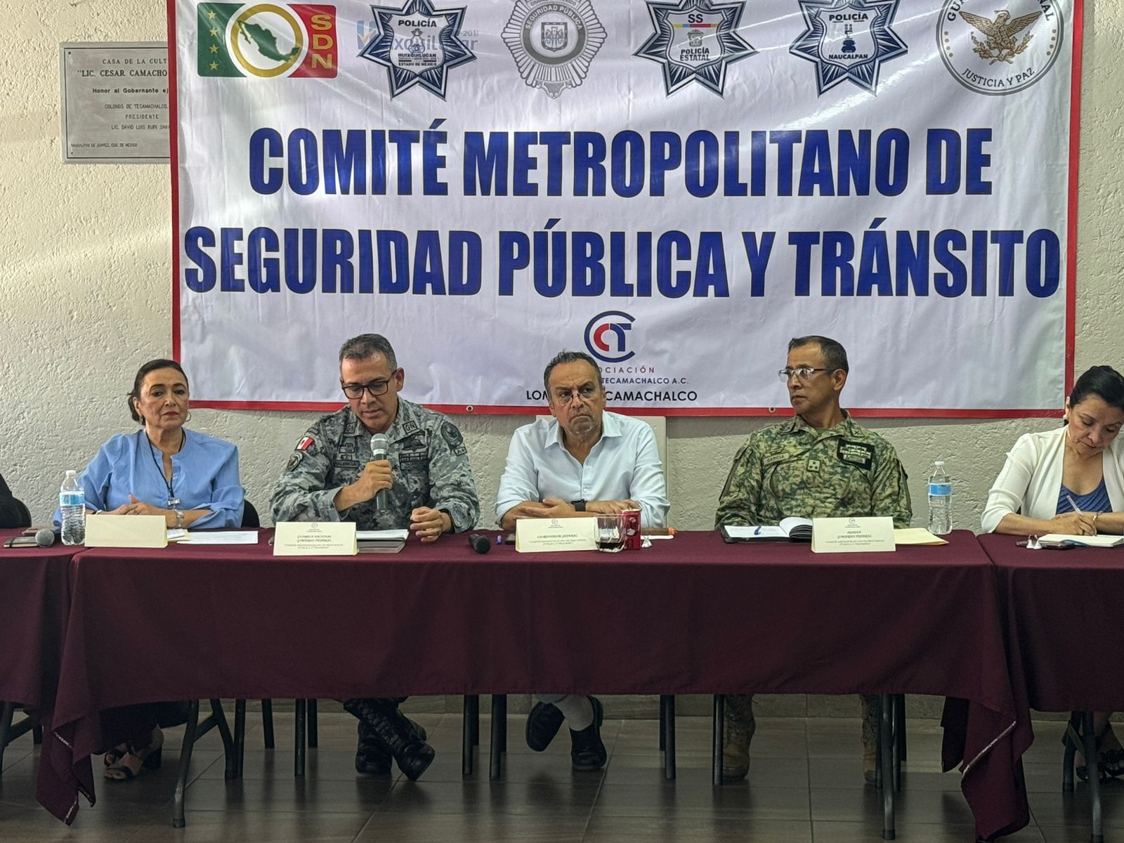 Vecinos y autoridades se coordinan alrededor de Tecamachalco para abatir rezagos en seguridad y movilidad