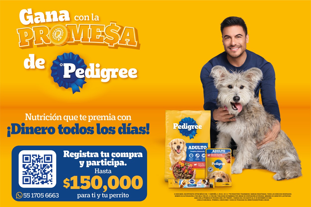 Gana con la Promesa de Pedigree