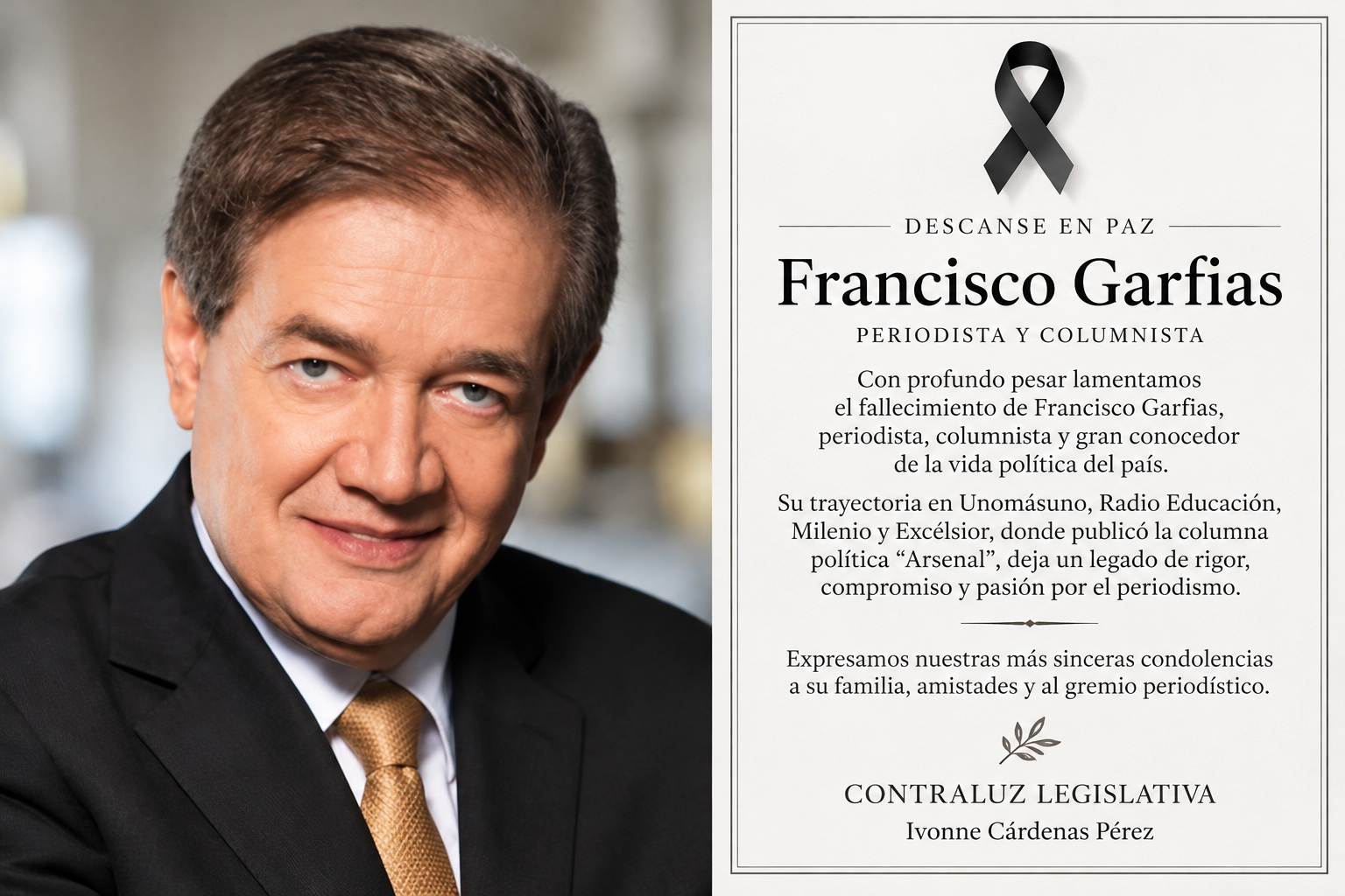 Homenaje póstumo a Francisco Garfias (1)